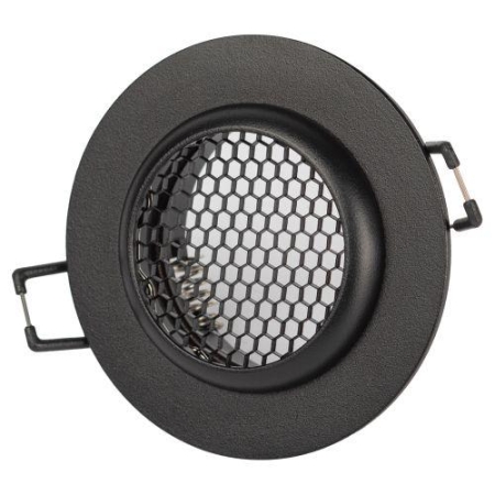 Светильник KL109 MR16 GU5.3 встраив. алюм. BK черн. матов. ЭРА Б0061826