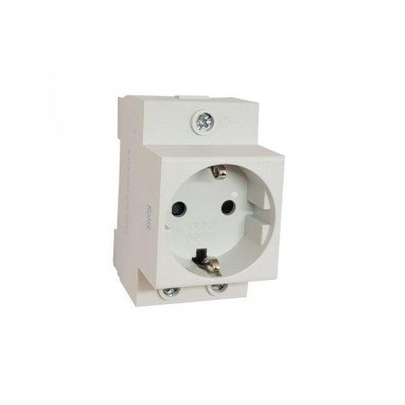 Розетка AC 30-111 с заземл. контактом на DIN-рейку (R) CHINT 775001