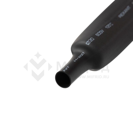 Трубка термоусадочная ТУТ нг 30.0/15.0 черн. 1м Rexant 23-0006