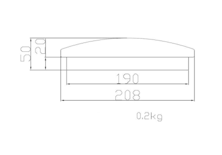 Светильник светодиодный LBS-8212 12Вт 6500К band настенно-потолочный Ultraflash 15148