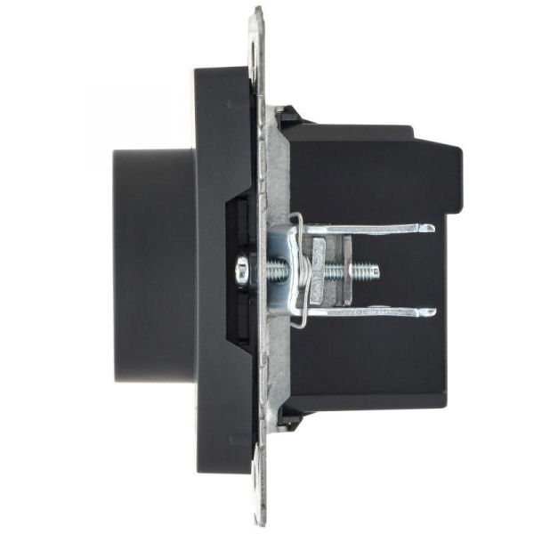 Термостат электронный с индик. BRITE СП IP20 ТС10-1-БрГ механизм графит IEK BR-RT11-K53