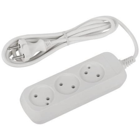 Удлинитель 3х1.5м без заземл. ПВС 2х0.75 UDL-10-315 Greenline Эра Б0065048