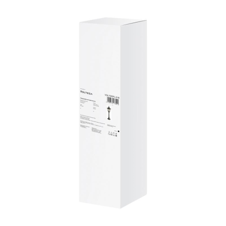 Светильник Frak 1х13Вт E27 IP44 ландшафтный Voltega VGL7305FL-01B