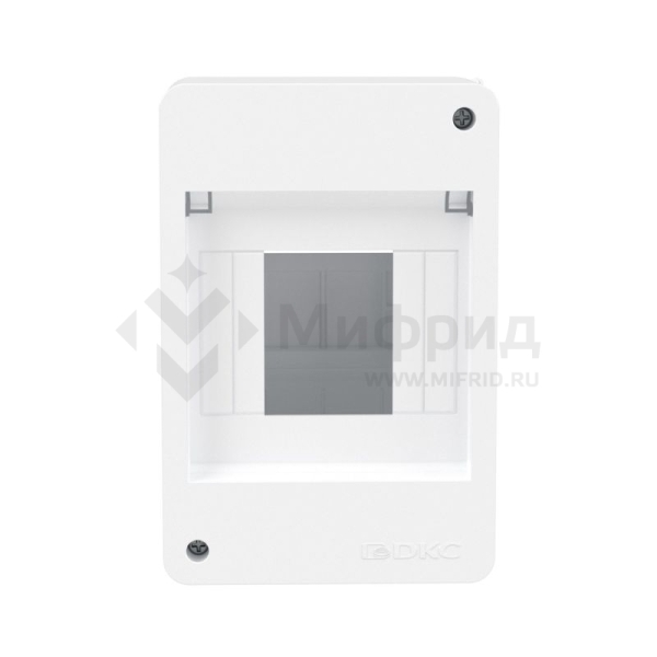 Щиток настенный Фрейм (FRAME) 4мод. без дверцы бел. DKC F04W0W0