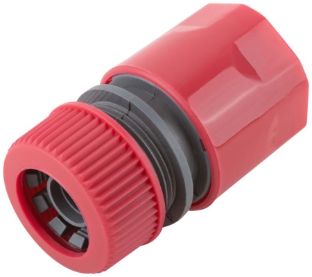 Соединитель пластиковый 1/2дюйм КУРС 76401