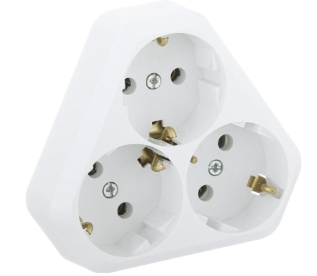 Розетка 3-м скрытой установки с заземл. Makel 10001234