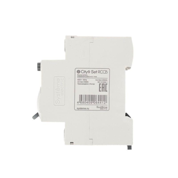 Выключатель дифференциального тока City9 Set 4п 40А 100мА A-S 400В SE C9R76440