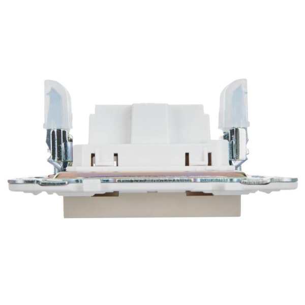 Розетка SKANDY 10А без заземл. без защ. шторок SK-R02B беж. IEK SK-R10-10-K10