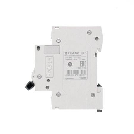 Выключатель автоматический модульный 2п B 63А 4.5кА City9 Set 230В SE C9F14263