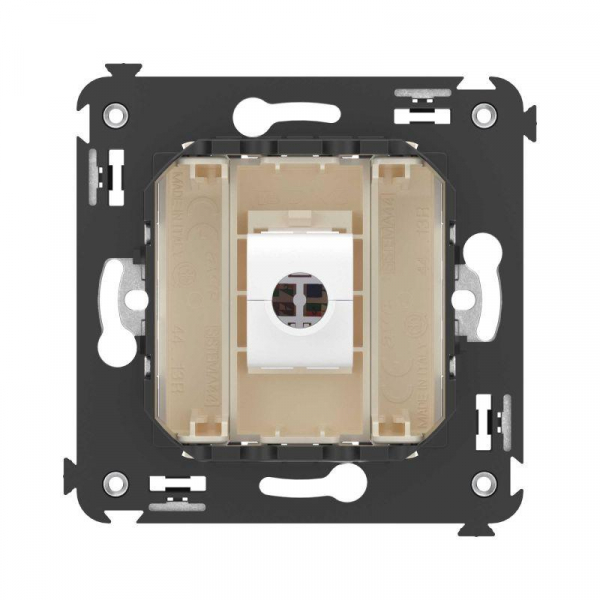 Розетка компьютерная 1-м СП Avanti "Ванильная дымка" RJ45 кат.5E без шторок механизм DKC 4405663