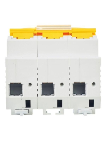 Выключатель автоматический модульный 3п D 25А 10кА ВА47-100 KARAT IEK MVA40-3-025-D