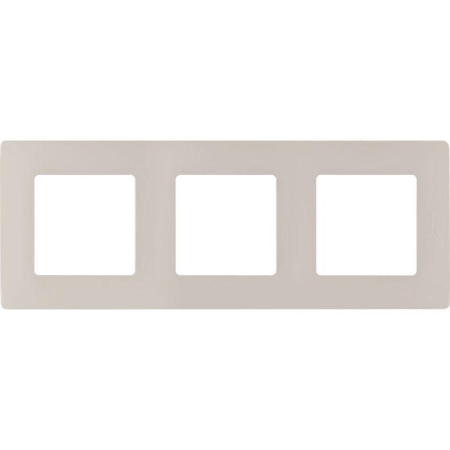 Рамка 3-м Etika сл. кость IEK 672513