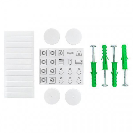 Щит распределительный навесной Unix 4х12мод. IP41 бел. дверь PROxima EKF ux-4x12-nw