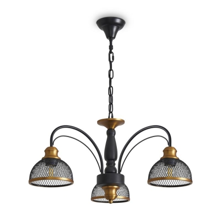 Светильник Caz 3х60Вт E27 IP20 подвесной Freya FR5527PL-03BBZ