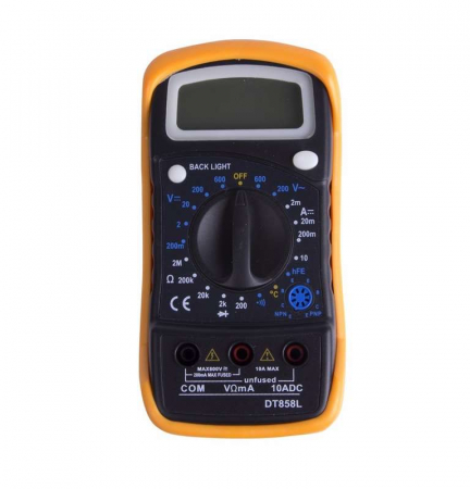 Мультиметр портативный MAS838L (DT858L) PROCONNECT 13-3022