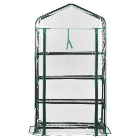 Теплица FITO-House-4 со светильниками в компл. 4яруса 1250х690х300мм Эра Б0059786