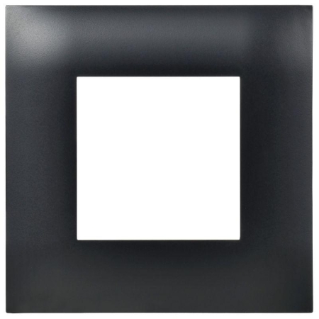 Рамка 1-м SKANDY SK-F01Bl черн. IEK SK-M12-K02