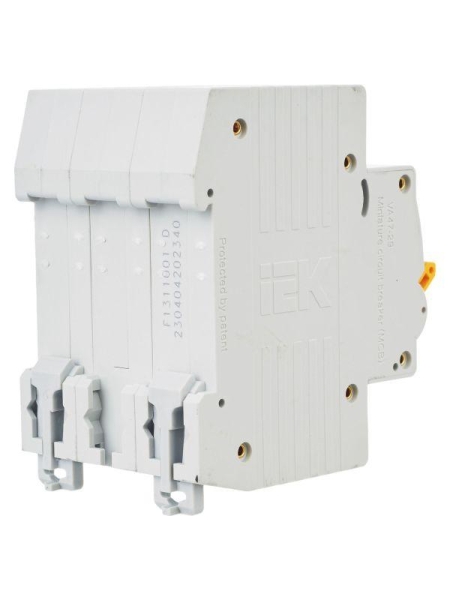 Выключатель автоматический модульный 3п D 40А 4.5кА ВА47-29 KARAT IEK MVA20-3-040-D