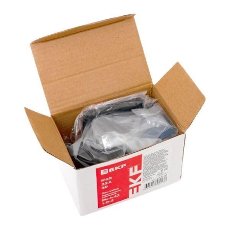 Переключатель кулачковый ПК-1-43 3п 63А "1-0-2" IP65 EKF pk-1-43-63-65