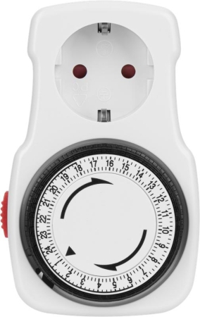 Таймер суточный мех. с заземл. 3.5кВт REV 66987 2