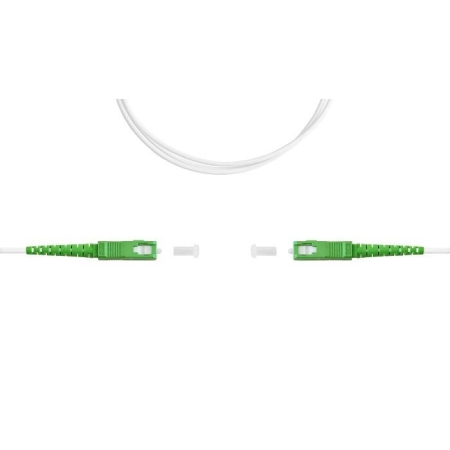 Патч-корд SC/APC-SC/APC simplex 15м 3мм LSZH G.657.A1 SUPRLAN 09-05077