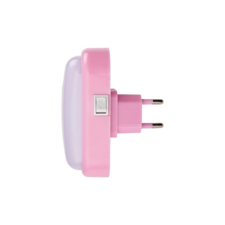 Светильник светодиодный NL-05-pk 0.5Вт 6500К IP20 в розетку ночник роз. ФАZА 5061934