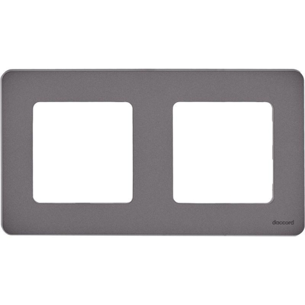 Рамка 2-м Inspiria дым. IEK 673947