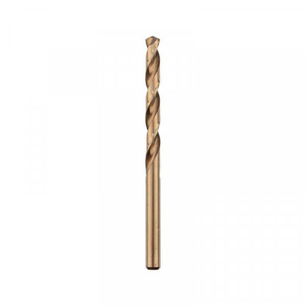 Сверло по металлу 5мм "Кобальт" (сталь HSS-Co 5% M35 P6M5K5) DIN 338 (блист.1шт) Kranz KR-91-0507