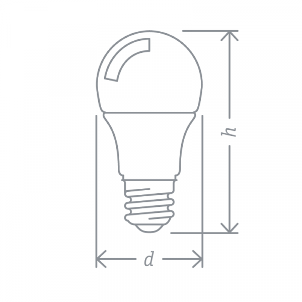 Лампа светодиодная 94 385 NLL-A60/A55-7-230-2.7K-E27 7Вт грушевидная 2700К тепл. бел. E27 525лм 176-264В Navigator 94385