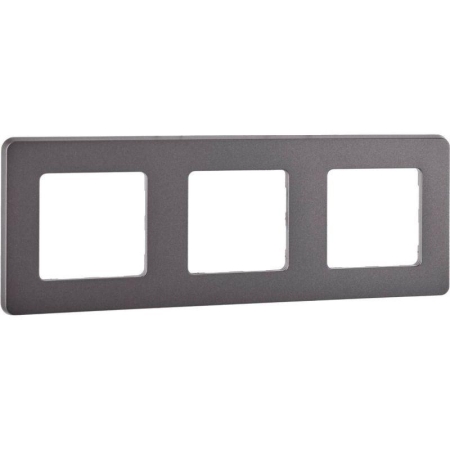 Рамка 3-м Inspiria дым. IEK 673957