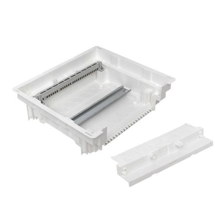 Основание силового щита Nova с DIN-рейками 12мод. IP41 PROxima EKF nv-pbase-12