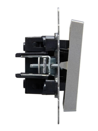 Выключатель 3-кл. СП BRITE ВС10-3-0-БрА 10А механизм алюм. IEK BR-V30-0-10-K47