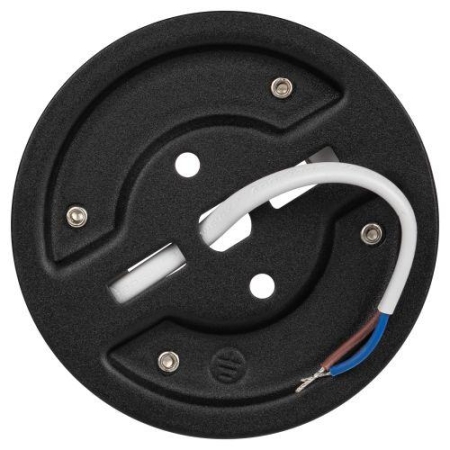 Светильник OL54 BK под лампу GX53 IP20 настенно-потолочный спот черн. Эра Б0061192