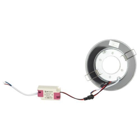 Светильник точечный DK LD53 WH GX53 встраив. со светодиод. подсветкой бел. ЭРА Б0057475