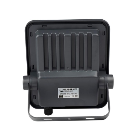 Прожектор светодиодный PFL SOLAR 02 50 6500К GR IP65 ДО с солнечн. панелью и пультом Pro+ JazzWay 5058460