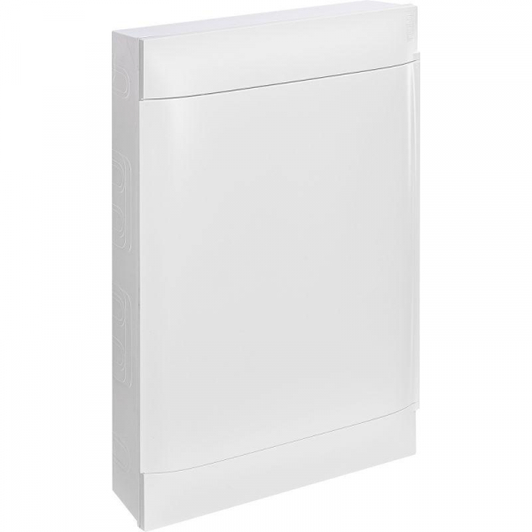 Щиток пластиковый навесной Practibox S 3х12 бел. дверь Leg 135603