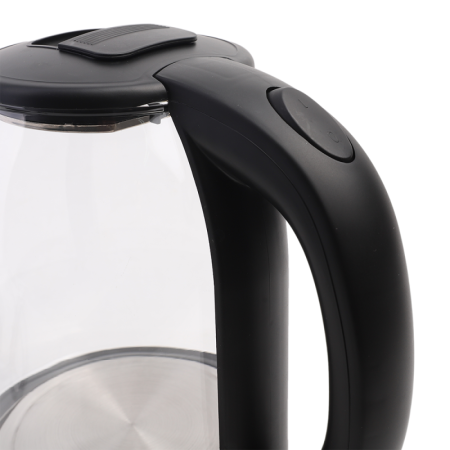 Чайник стеклянный ELX-KG05-C02 черн. ПРОМО Ergolux 14922