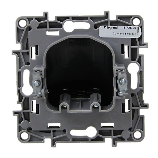 Вывод кабеля Etika IP21 антрацит IEK 672629