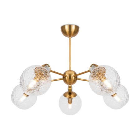 Светильник Mellow 40Вт E14х5 IP20 подвесной Freya FR5264PL-05BS