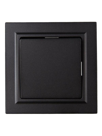 Выключатель 1-кл. СП BRITE ВСР10-1-0-БрЧ 10А в сборе черн. IEK BR-V10-0-10-K02-F