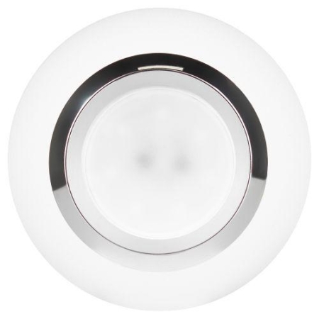 Светильник подвесной (подвес) PL32 WH/CH MR16 GU10 потолочный круг бел. хром Эра Б0061379