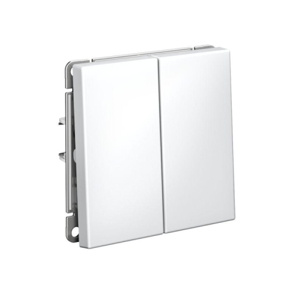 Выключатель 2-кл. ArtGallery (сх. 5) 10AX механизм бел. SE GAL000151