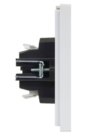 Выключатель проходной 2-кл. СП FORTE&PIANO 10А FP207 бел. IEK FP-V22-0-10-1-K01