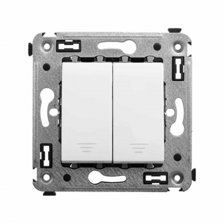 Кнопка 2-кл. СП "Avanti" "Белое облако" DKC 4400154