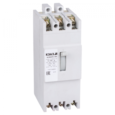 Выключатель автоматический 160А 10Iн АЕ2066М1-100 У3 400В AC КЭАЗ 104544