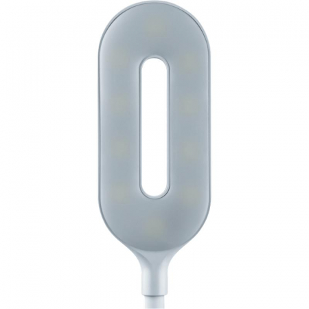 Светильник светодиодный настольный 93 269 NDF-D037-10W-MK-WH-LED 10Вт 3000/4000/6000К 140лм сенсор USB беспров. заряд. моб. устр. с подставкой для канц. на основании бел. NAVIGATOR 93269