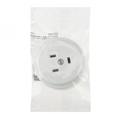 Розетка силовая 40А 250В IP20 для электроплиты с заземл. Rexant 11-8520