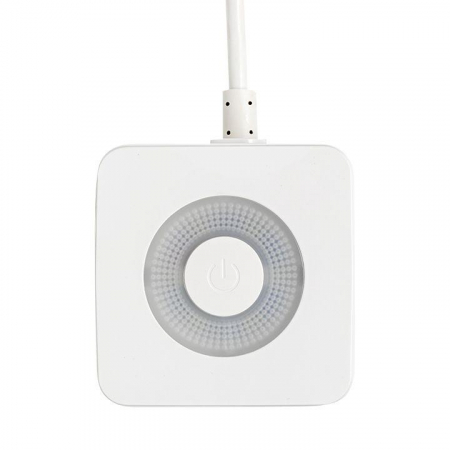 Удлинитель "Куб" 2х1.3м 2USB 2.4А+Type C + Ночник 1кв.мм EKF UBA-CUB-2-TC