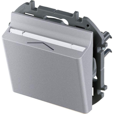 Выключатель Inspiria для гостиничных номеров механизм алюм. IEK 673802