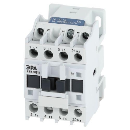 Контактор PRO KKM11-009-400-01-E КМИ-10911 9А 400В/АС3 1НЗ Эра Б0050426
